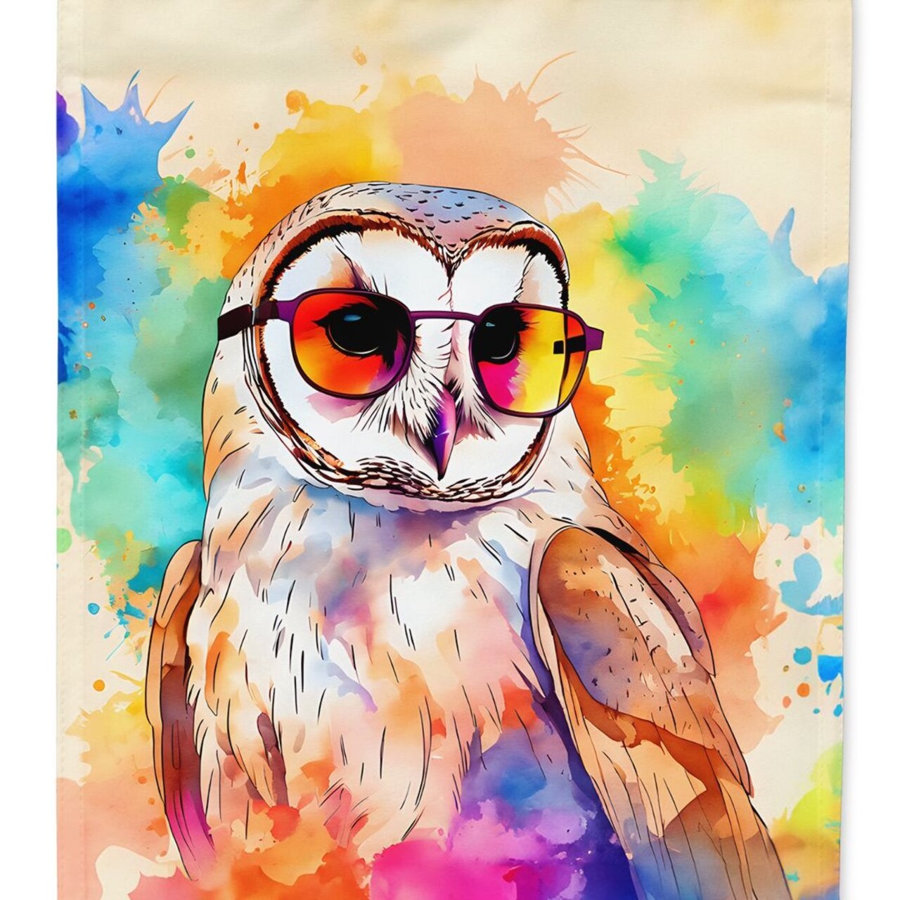 Edge Collections - Multicolor - Holiday Snow Covered Village Porch Display Flag - 1 Piece